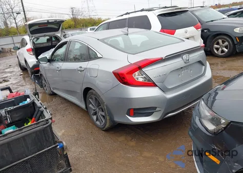 2020 Honda Civic Ex z USA, uszkodzony, nr VIN 19XFC1F31LE015806